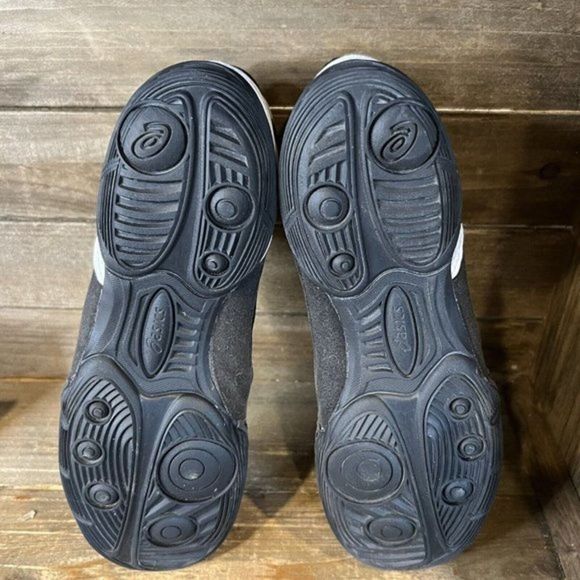 Mens Asics Matflex 6 Black Wrestling Athletic Shoes Sneakers Size 8 M‎ GUC - Picture 5 of 6